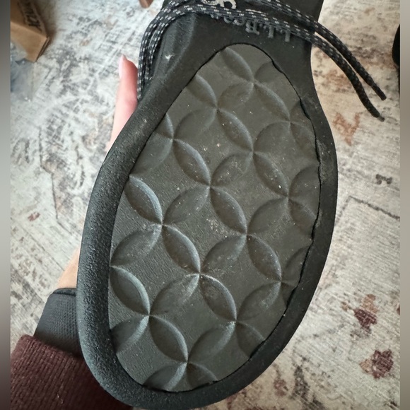 L.L. Bean Black Suede Snow Boots - Picture 5 of 8